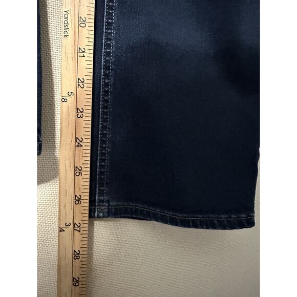 Talbots Flawless 5 Pocket Jean Women's Size 14P Curvy Straight Dark Wash Preppy - Picture 12 of 16